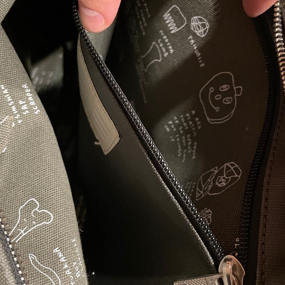 Jack Spade Messenger Bag Waxed and Leather - Picture 6 of 10